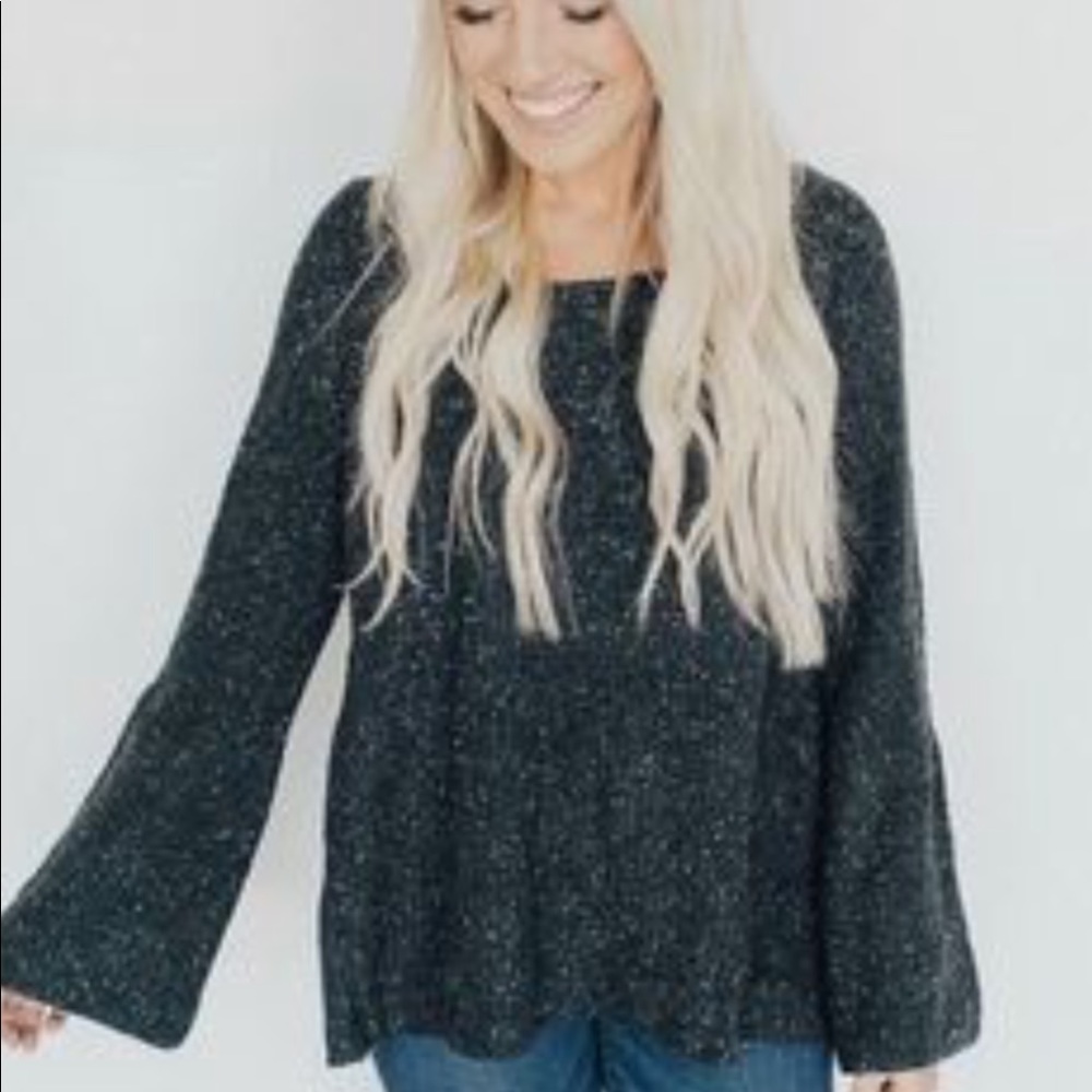 CJLA piper sweater in charcoal*new in plastic
